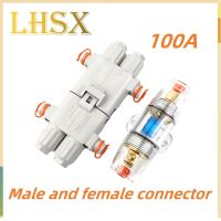 ❈ 100A for Anderson Waterproof Plug Male/Female Connector High Power Generator Air-conditioned Car Without Line Battery Connector