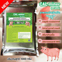 อาหารเสริมหมู1000กรัม CAL MINERแคลเซียมและแร่ธาตุจากธรรมชาติ100% เร่งการเจริญเติบโตเพิ่มกล้ามเนื้อ ช่วยดีท็อกซ์ลำไส้ สุขภาพดี อารมณ์ดี โตไว