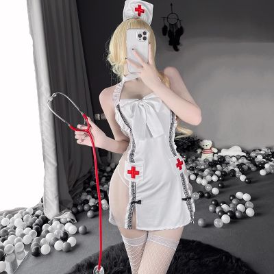 [Cos imitation] 2022ใหม่บทบาทการเล่นชุดชั้นใน Cos พยาบาลชุดสตรีชุดซีทรูชุดชั้นในคู่เพศเล่นเครื่องแต่งกายชุดเซ็กซี่ร้อน