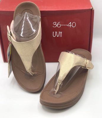 (สินค้าขายดี) SIZE.36-40 EU รองเท้าแตะFitflop รองเท้าแตะผู้หญิง ดำ/น้ำตาล รองเท้าแตะแฟชั่น รองเท้าแตะหูหนีบ รองเท้าแตะเพื่อสุขภาพ ใส่นุ่ม สบาย [SDT015]