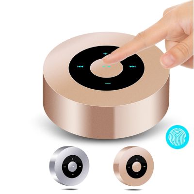 Touch Screen Portable Mini Bluetooth Speaker With Microphone Handsfree Subwoofer Loudspeaker MP3 Player for Iphone Xiaomi