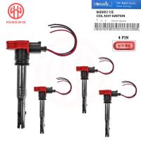 06E905115E 06E905115A 06E905115F UF529 New Ignition Coil &amp; Connector Plug Wire For Audi TT A3 A5 Q5 Quattro VW Beetle Golf Jetta