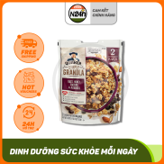 Ngũ Cốc Dinh Dưỡng Mật Ong Hạnh Nhân Nho Khô Ăn Liền Yến mạch Quaker