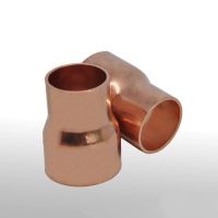 16mmX8mm Inner Diameter Copper End Feed Straight Reducing Coupling Plumbing Fitting Scoket Weld Water Gas Oil