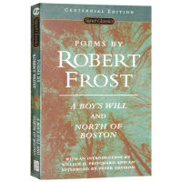 Genuine Robert Frost poetry collection the will of youth the original English Book Poems by Robert Frost English literary book north of Boston