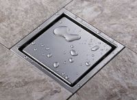 【YF】✠✑  Insert Floor Waste Grates Shower Drain 150 x 150MM or 110 X 110MM304 steel DR051