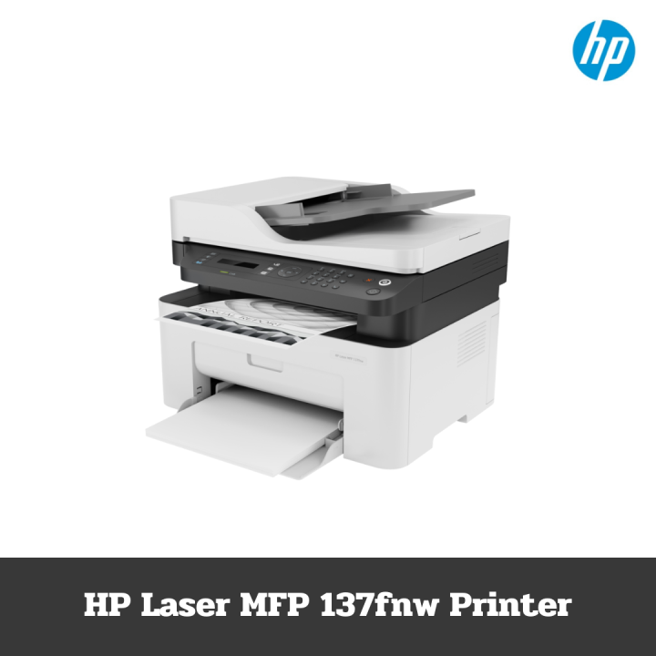 HP Laser MFP 137fnw Printer Lazada.co.th
