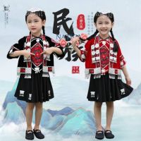 ❀❀ Childrens Day ethnic minority costumes Miao Yao Dong performance costumes travel photography Yunnan photo Zhuang