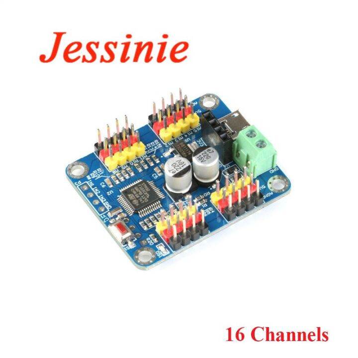 Servo Motor Controller Driver Board 16 Channels Smart Car Robot High