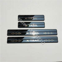 Stainless Steel Door Sill Scuff Plate for 2014-2019 Nissan X-Trail X Trail XTrail T32 Welcome Pedal Trim Car Styling Accessories