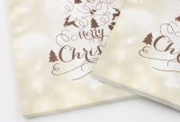 33x33cm 20Napkinslot 2020 Christmas Print Napkin Party Paper Christmas Tree DIY Merry Christmas Party Decoration