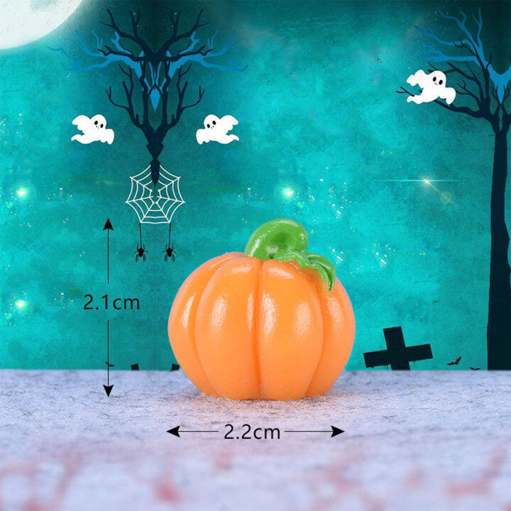 miniature-fairy-garden-decor-mini-resin-pumpkin-ghost-hat-ornaments-for-home-party-or-office-decor