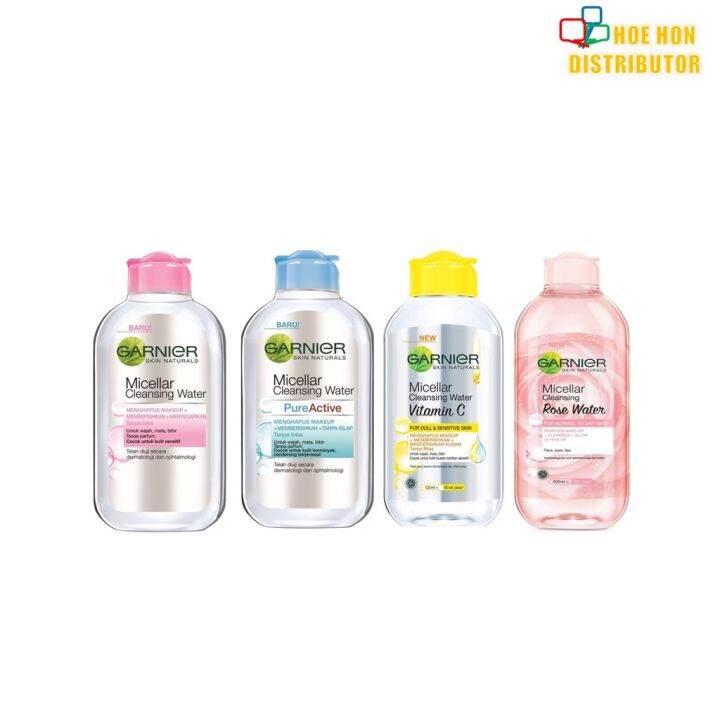 Garnier Micellar Cleansing Water Sensitive Skin Oily Acne Prone Skin Makeup Removal Vitamin C