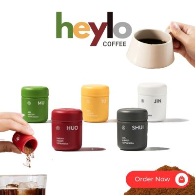 กาแฟ กาแฟสำเร็จรูป heylo Cold Brew Coffee กาแฟสกัดเย็น 10รสชาติ (1แคปซูล/2.2g) นำเข้า ได้รับการรองรับจากSCA เมล็ดกาแฟอาราบิกา100%