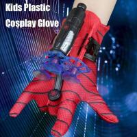 Spider-Man Glove Web Shooter Dart Blaster Launcher Toy Spiderman Costume Kids M2Z2