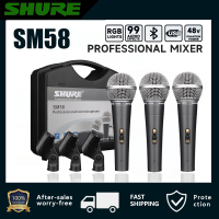 สินค้า SHURE ไมโครโฟน รุ่น SM58 ไมโครโฟนไดนามิกสัมบูรณ์ ไมโครโฟนแบบมีสาย ไมโครโฟนร้องเพลง ไมโครโฟนพูดได้ SM-58S+++