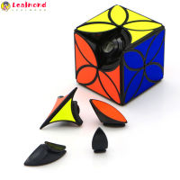 Leal In Stock Magic Cube Grid Four-Leaf Clover ลูกบาศก์รูปทรงพิเศษ Easy Turning Smooth Puzzle Toy