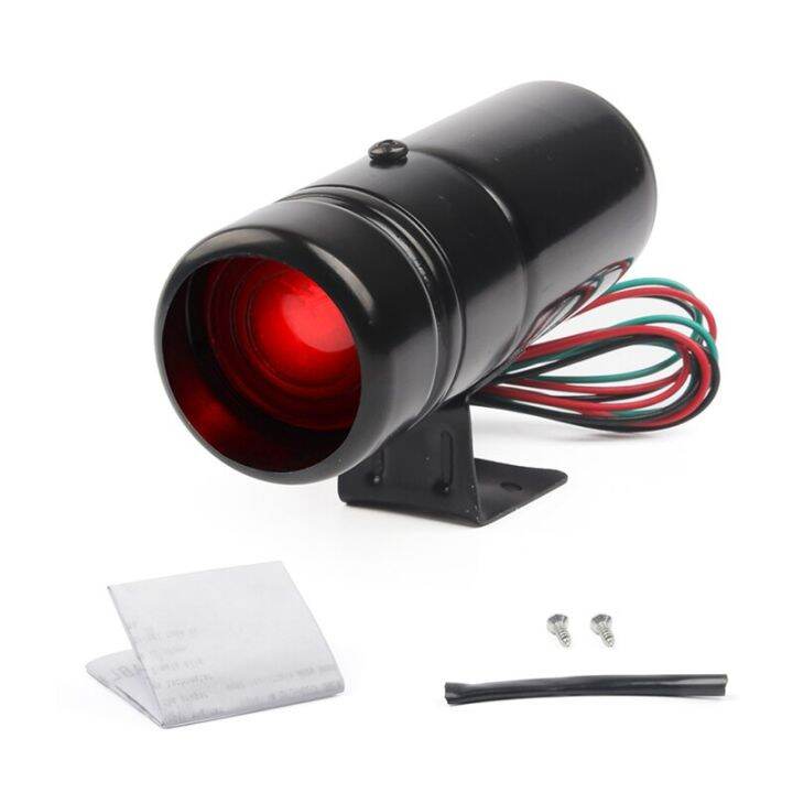 Universal 100011000 RPM Adjustable Tachometer Gauge Warning Shift