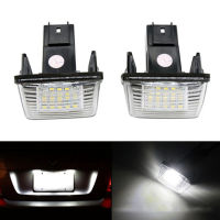 [Faster YG] ไฟป้ายทะเบียน12V/18LED สำหรับ Peugeot 206/207/307/308 Citroen C3-C6