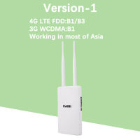 KuWFi Waterproof Outdoor 4G CPE Router 150Mbps CAT4 LTE Routers 3G4G SIM Card WiFi Router for IP CameraOutside WiFi Coverage