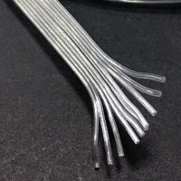 LED Harness Cable Wire Ultra-fine Transparent Cable 10pin PVC Insulated OD0.8mm for Chandelier Floor Lamp DedicatedTable Lamp