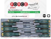 FORCE  No.2084 ไขควง ชุดไขควง 8pc Screwdriver set