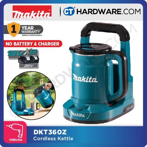 Makita Battery Cordless kettle DKT360Z Plastic