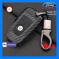 โปรโมชั่นลดแหลก ซองกุญแจรถยนต์ เคสเคฟล่ารีโมทกุญแจรถยนต์ Ford Everest 2018-2020 (Smart Key) / Car key Case ส่งฟรีทั่วไทย by onedayvit4289