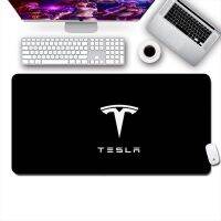 ┋ஐ■ Tesla Large Game Accessories Mouse Pad Computer Speed Type Carpet for E-sports Players Laptop Keyboard Mousepad Office Table Mat