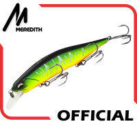 MEREDITH REALIS Jerkbait Wobbler 110มม. 17ก. SP เหยื่อตกปลาแบบแข็งตกปลาหลากสีสำหรับตะขอตกปลามืออาชีพ