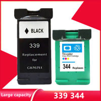 339 344ตลับหมึกสำหรับ Hp339 339XL 344XL สำหรับ HP Photosmart 2575 2610 2710 8050 Deskjet 5740 5745 5940 6520 6540