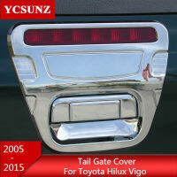 ABS Chrome Design Tail Gate Trim มือจับด้านหลังสำหรับ Toyota Hilux Vigo 2012 2013 2014 2005 2006 2007 2008 2009 2010 2011