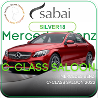 SABAI ผ้าคลุมรถยนต์ Mercedes Benz C-Class Saloon 2022 เนื้อผ้า SILVER18 ซิลเวอร์โค้ท คลุมง่าย เบา สบาย #ผ้าคลุมสบาย ผ้าคลุมรถ sabai cover ผ้าคลุมรถกะบะ ผ้าคลุมรถกร