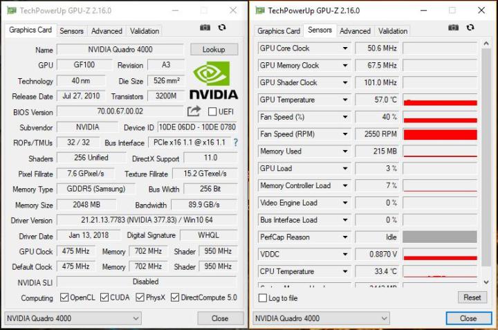 nvidia-quadro-4000-v-2-2gb-ddr5-มือสอง