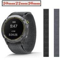 26 22mm Strap For Garmin Enduro D2 Fenix 7 7X Fenix6 6X Pro  5 5X Plus 3 HR Epix Gen 2 MK1 Mk2 Mk2i Breathable Nylon Strap Cable Management