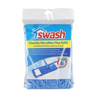 "ถูกชัวร์"อะไหล่ม็อบไมโครไฟเบอร์สองประสงค์ SWASH รุ่น (710) สีน้ำเงิน*ส่งด่วนทุกวัน*
