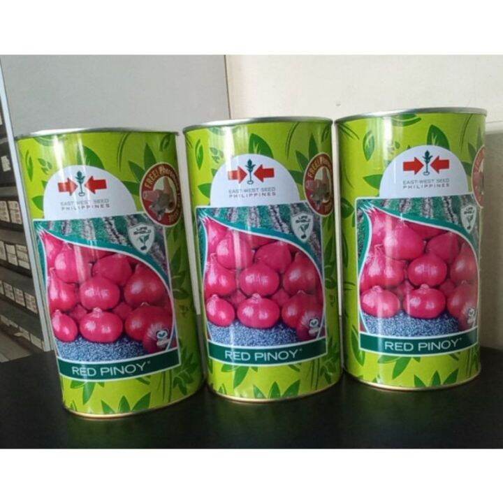 Onion Seeds Red Pinoy and Super Pinoybuy one get one free, 50 seeds (not plants) Lazada PH