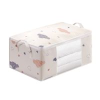 Large Capacity Foldable Storage Bag Clothes Blanket Dustproof Quilt Storage Bag Organizer Box Closet Cabinet Organizer Household