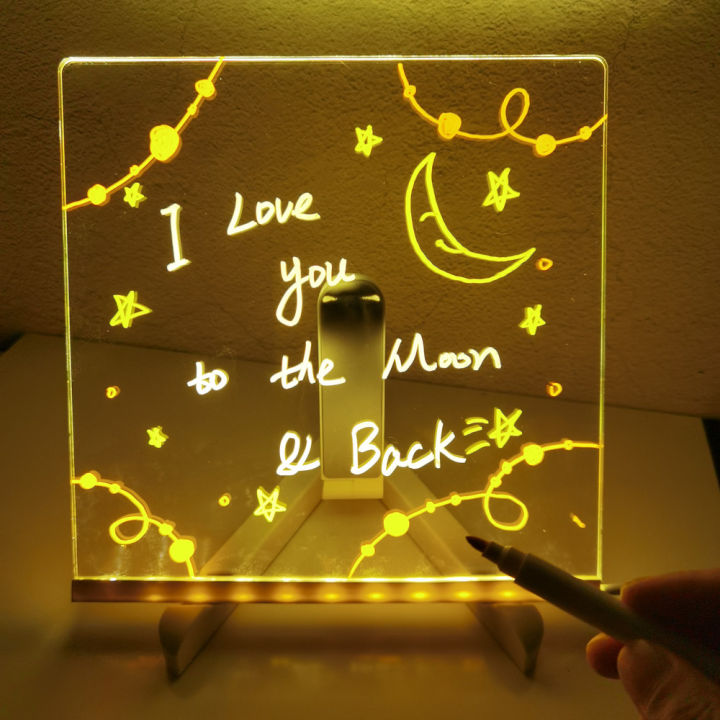 personalized-led-lamp-acrylic-message-note-board-erasable-usb-children-s-drawing-board-bedroom-night-light-birthday-kids-gift