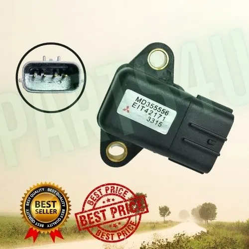 MAP SENSOR 4 PIN PROTON WAJA 1.6, JUARA MD355556 MITSUBISHI ELETRICAL
