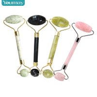 Face Massager Jade Roller Facial Skin Health Care Tools Natural Gouache Scraper For Body Neck Back Beauty Slimming Massagers Set