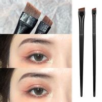 New 1/2Pcs Blade Makeup Brushes Angled Thin Eyebrow Brush Flat Fine Eyeliner Brush Professional Liner Brow Beauty Make Up Tools