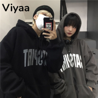 Viyaa เสื้อฮู้ด เสื้อแขนยาวอบอุ่น หลวมและสบาย น่ารัก สไตล์ ทันสมัย เท่ A28J0T2 41Z231011