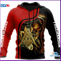 3D HOODIE-  XZX180305   Freemason Masonic Lodge Freemasonry All Over Print Hoodie 11