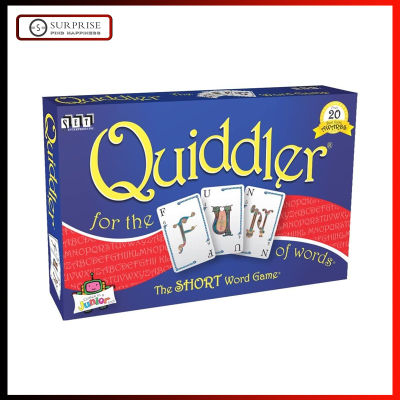 Quiddler เกมไพ่ทำคำสั้นๆพร้อมไพ่ที่จะชนะ