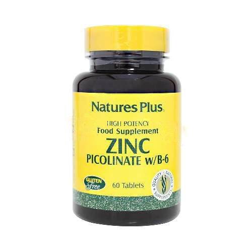 Nature's Plus Zinc Picolinate w/B6 60 Tablet Lazada Indonesia