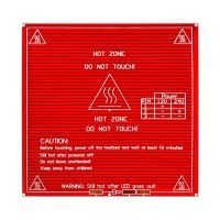 RepRap mendel PCB Heated Heatbed MK2B สําหรับเครื่องพิมพ์ Mendel 3D เตียงร้อน