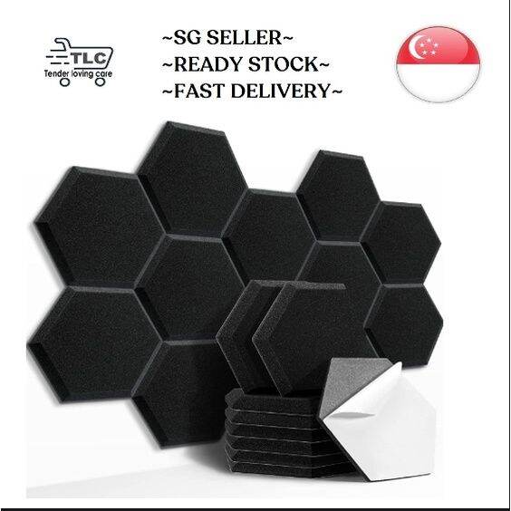 ⚡BEST DEALS!!!⚡Sound Dampening Panels Acoustic Absorption for Studio Home Office, Panels Hexagon