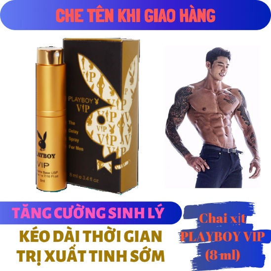 Chai xịt playboy vip usa cao cấp tăng cường sinh lý nam mạnh mẽ - ảnh sản phẩm 1