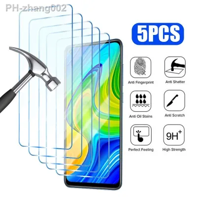 5pcs Protective Glass On for Redmi Note 10 Pro 10C 10S 11S Screen Protector Tempered Glass For Redmi Note 11 12 Pro Plus 5G